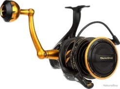 Penn Slammer IV Moulinet Spinning Pêche En Mer Robuste Résistant Pêche Au Leurre Bar Lieus Or/Noir -Pêche Soldes 00002 Penn Slammer IV Moulinet Spinning peche en mer Robuste resistant peche au leurre Bar lieus Or Noir