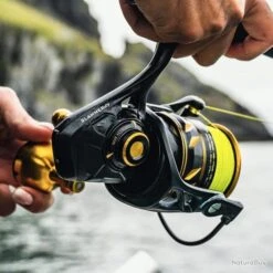 Penn Slammer IV Moulinet Spinning Pêche En Mer Robuste Résistant Pêche Au Leurre Bar Lieus Or/Noir -Pêche Soldes 00005 Penn Slammer IV Moulinet Spinning peche en mer Robuste resistant peche au leurre Bar lieus Or Noir