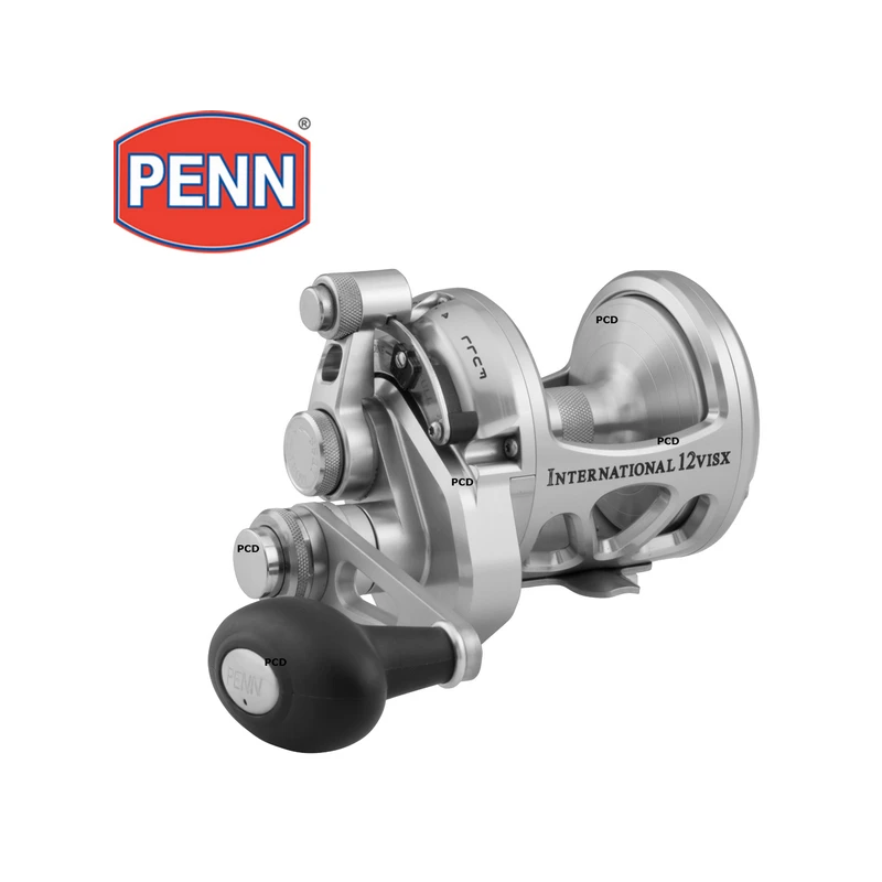 MOULINET PENN INTERNATIONAL 50 VISX SILVER 3 MOULINET PENN INTERNATIONAL 50 VISX SILVER