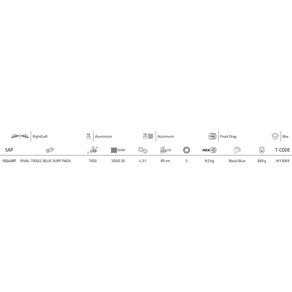 PENN Moulinet Surfcasting Rival Longcast Surf Pack 4 PENN Moulinet Surfcasting Rival Longcast Surf Pack – Image 2